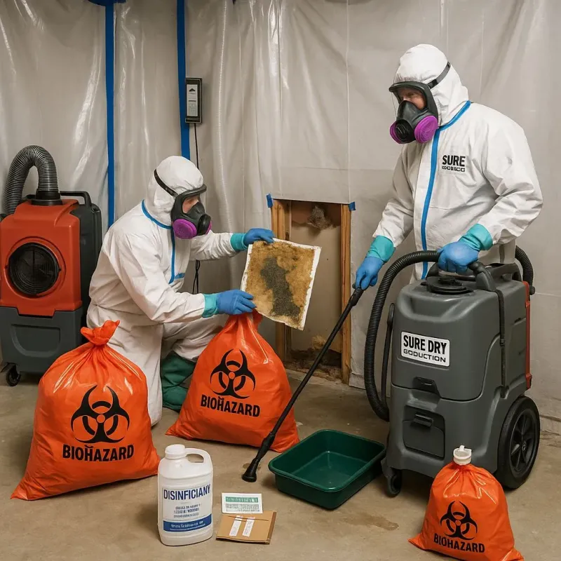 Contaminated Water Handling Protocols process in Sherborn, MA