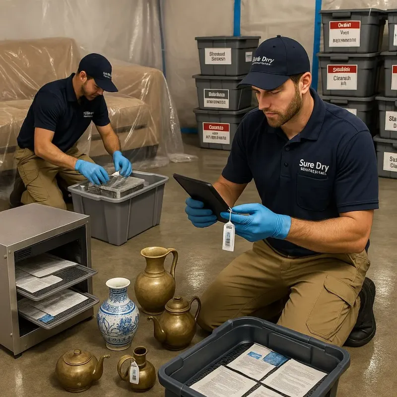 Content Protection and Restoration process in Sherborn, MA
