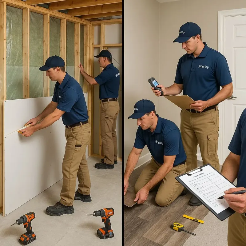 Repairs and Reconstruction process in Sherborn, MA