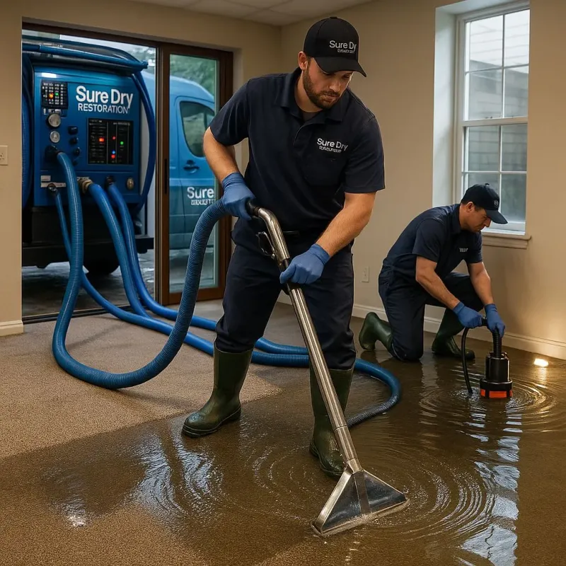 Water Extraction and Removal process in Sherborn, MA